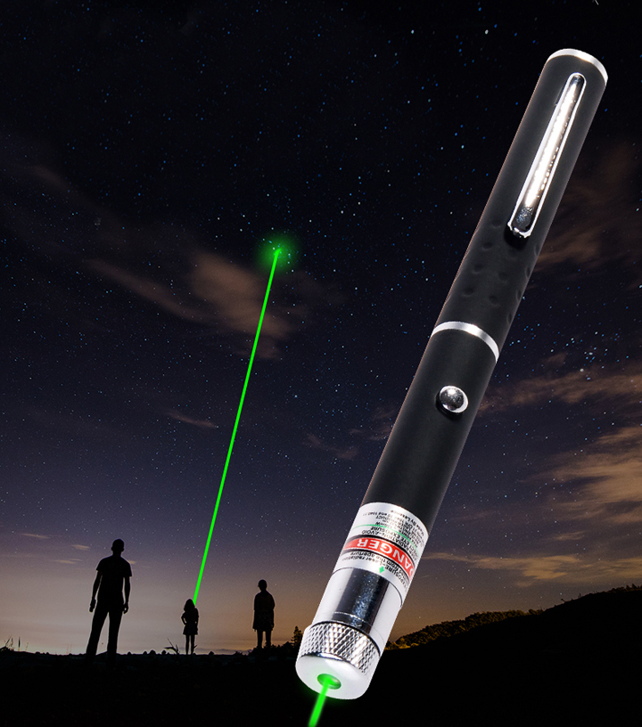 Puntatore laser per uso astronomico